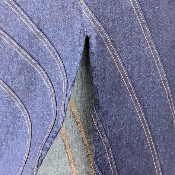 NWT Size Small Zara Denim dress - Picture 8 of 10